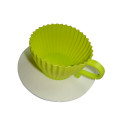 4 PCS Set Colorful Silicone Coffee Cup